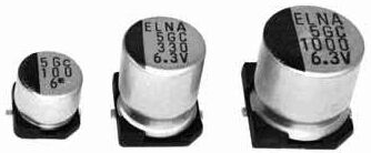 Elektrolytkondensatoren / SMD / Vertical Chip Type 