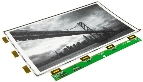 25,3" monochrome E-Paper-Display