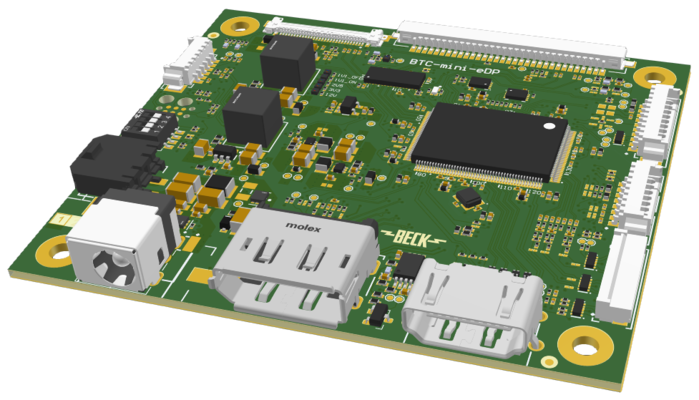 BTC-mini-eDP TFT Controller