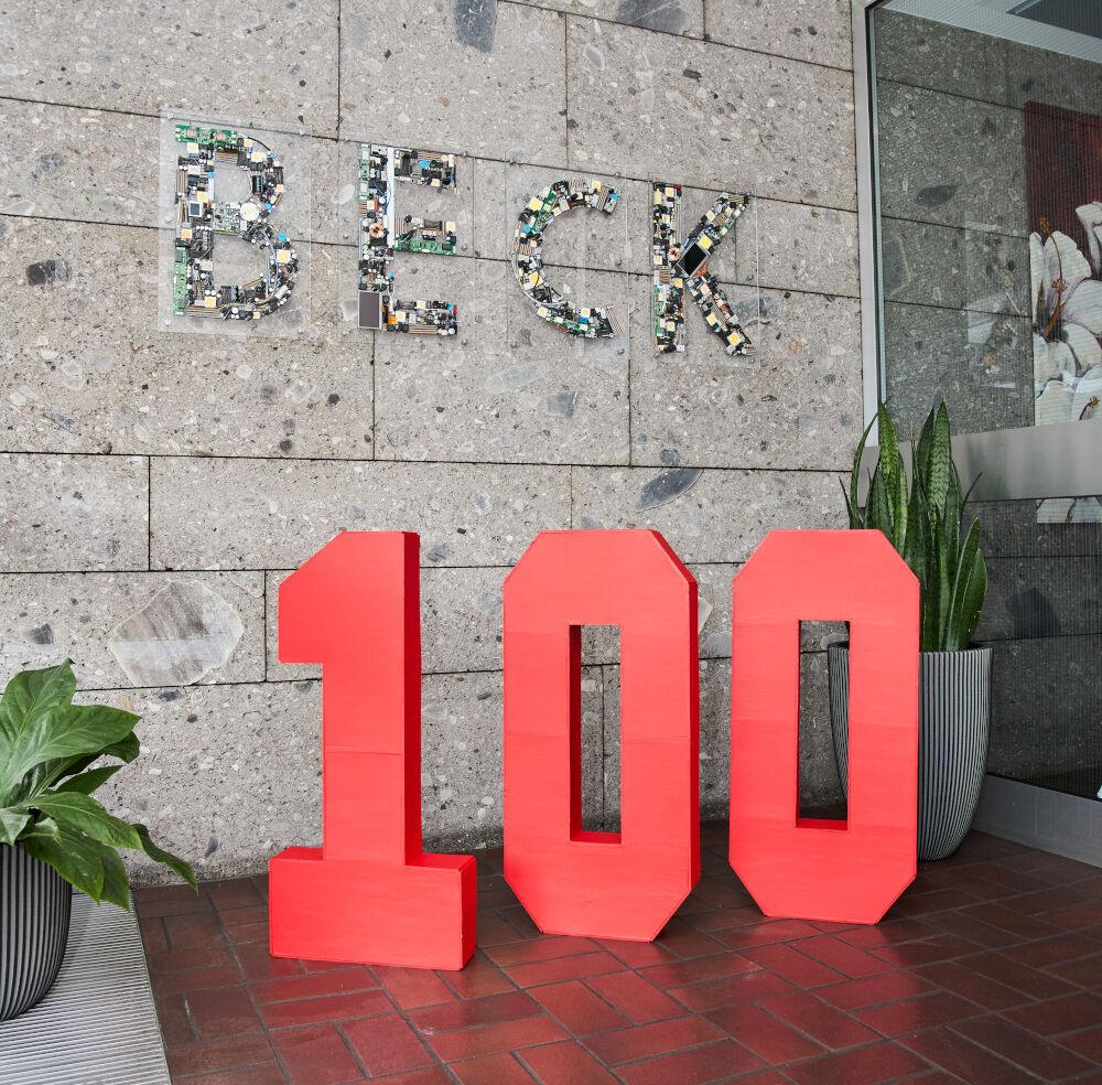 100 years of the BECK Group