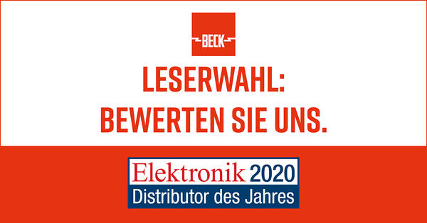 Wahl zum Distributor des Jahres 2020 Wahl zum Distributor des Jahres 2020