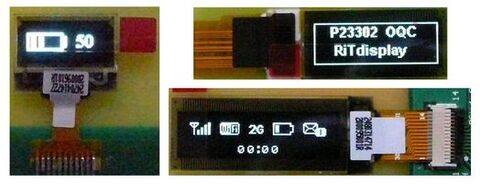 Small graphic OLED display