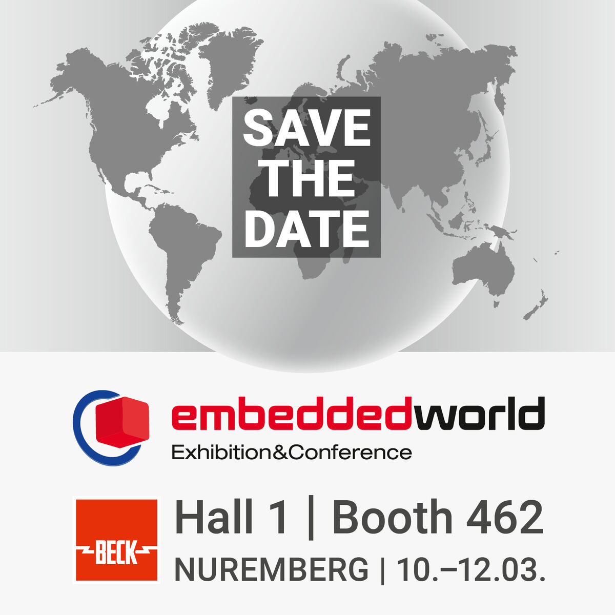 Newsroom News Article Visit us at embedded world 2026 in Nuremberg ...