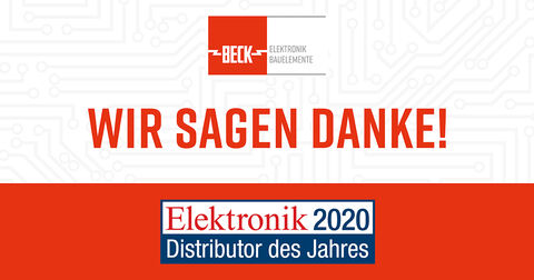 Distributor des Jahres / Elektronik 2020 Distributor des Jahres / Elektronik 2020