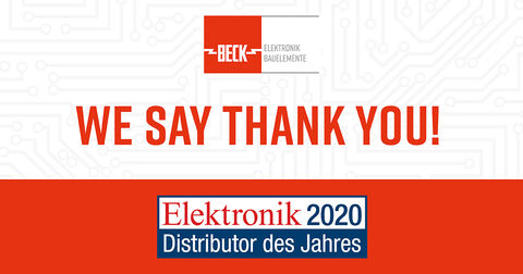 Distributor des Jahres / Elektronik 2020 Distributor des Jahres / Elektronik 2020