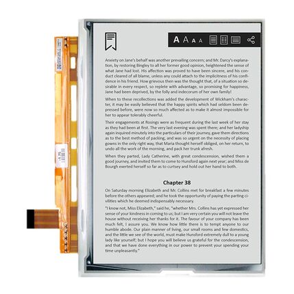 [Translate to English:] EPD display reflective electrophoretic ED097TC2