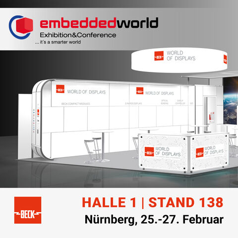 Besuchen Sie uns auf der embedded world 2020 