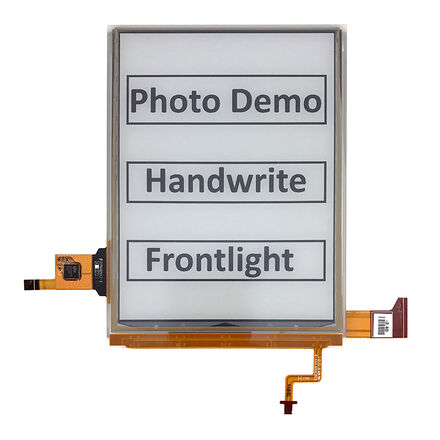 [Translate to English:] EPD Display reflective electrophoretic ED060XH7 E Ink