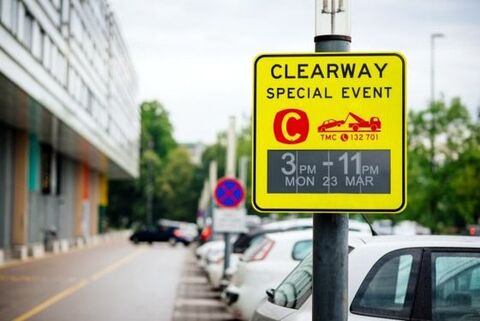 E Ink e-Paper Displays Verkehrszeichen