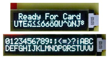 Character module OLED display