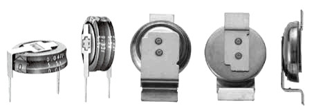 THT and Coin Cell Dynacaps Capacitors